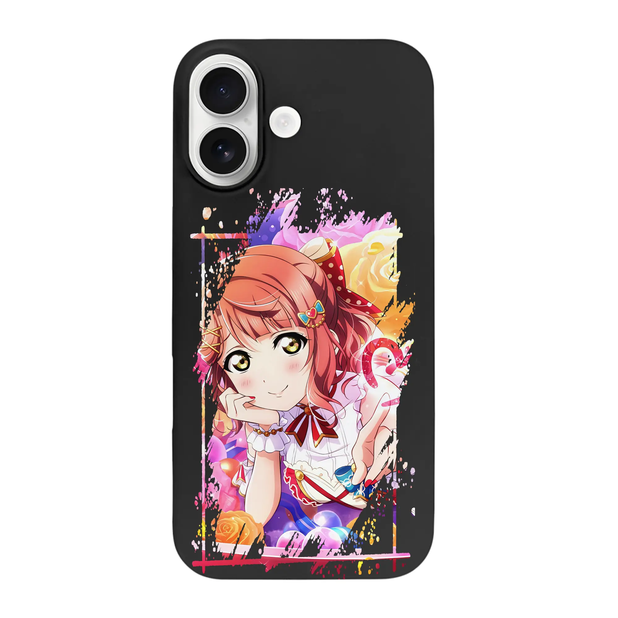 Love Live! グッズ,上原歩夢 - iPhone 17 シリーズ シリコンケース 薄型 耐衝撃 指紋防止 ソフトタッチカバー 精密フィット 傷防止 保護ケース iPhone 17/17 Air/17 Pro/17 Pro Max 対応